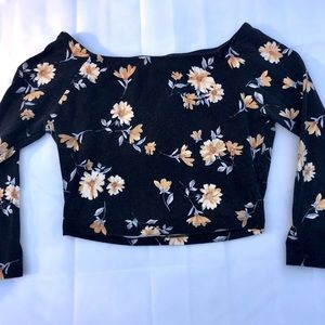 Forever 21 Long Sleeve Crop